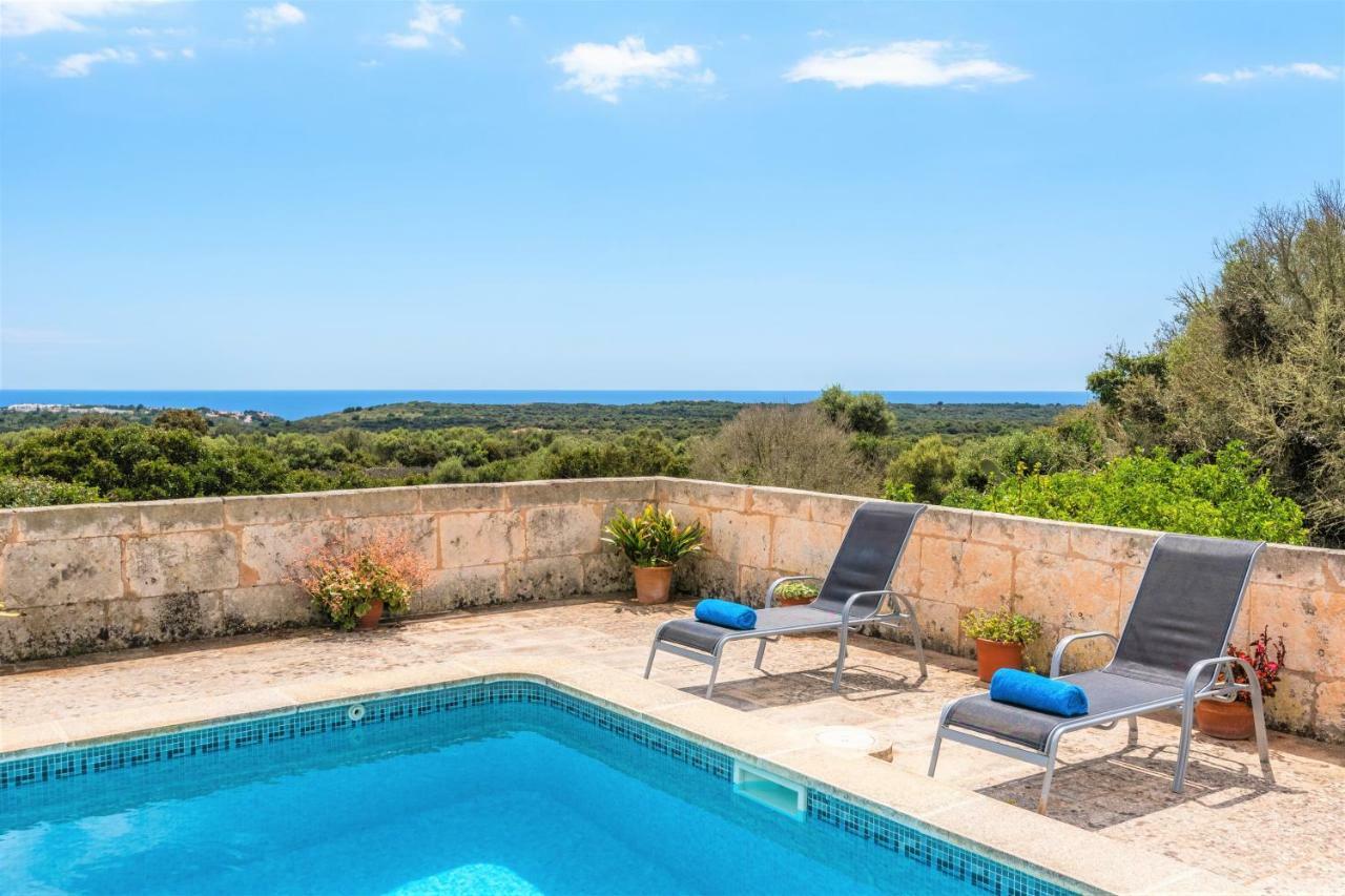 Finca Binicalaf Vell Cala En Porter  ภายนอก รูปภาพ
