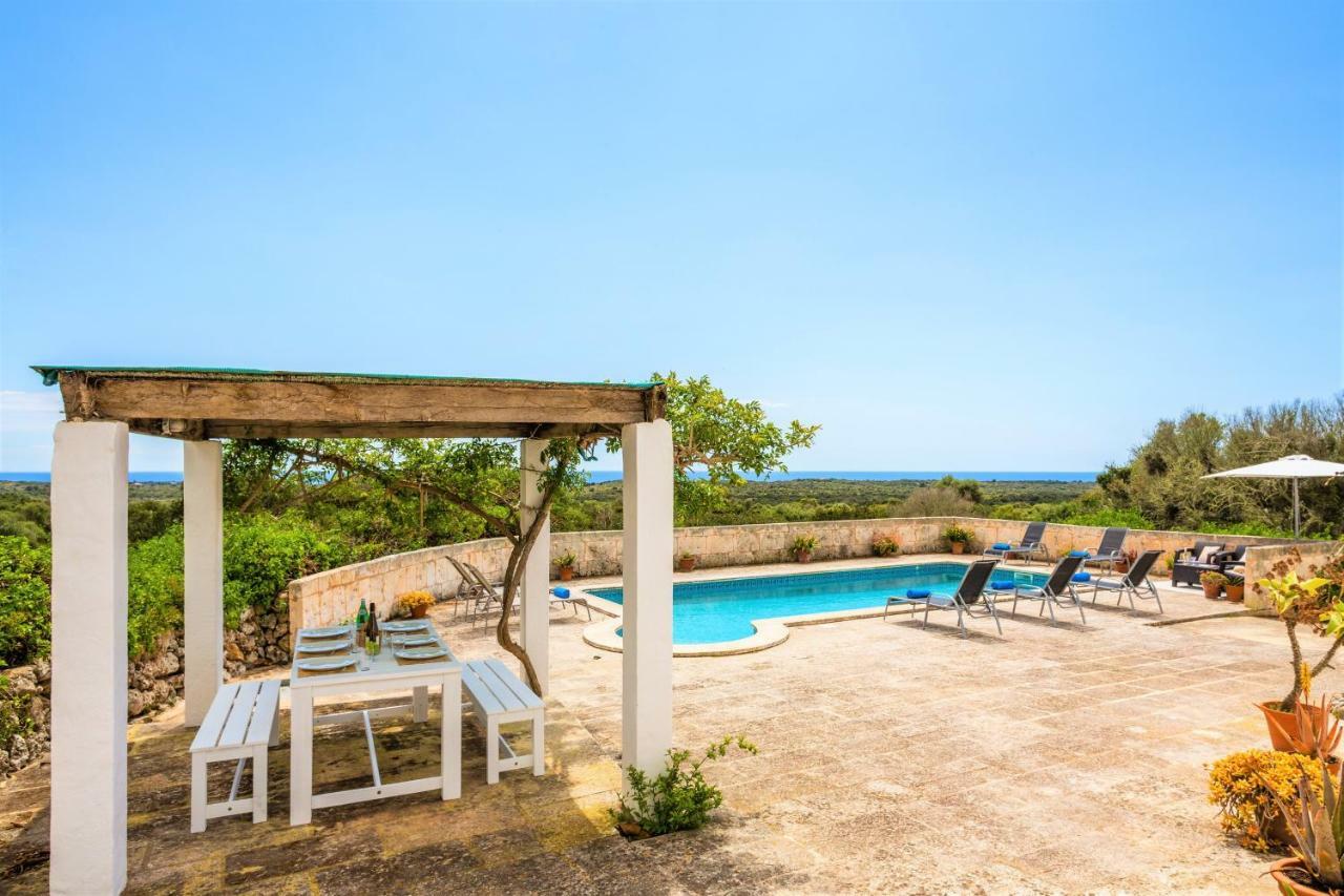 Finca Binicalaf Vell Cala En Porter  ภายนอก รูปภาพ