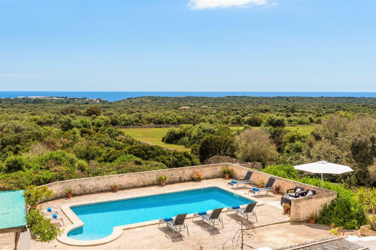 Finca Binicalaf Vell Cala En Porter  ภายนอก รูปภาพ