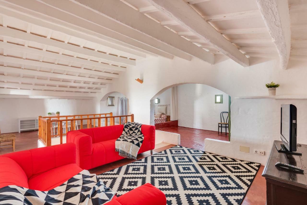 Finca Binicalaf Vell Cala En Porter  ภายนอก รูปภาพ