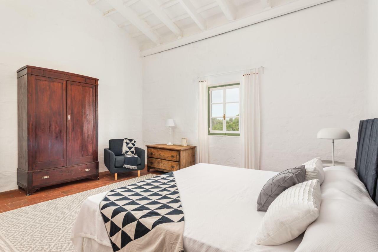 Finca Binicalaf Vell Cala En Porter  ภายนอก รูปภาพ